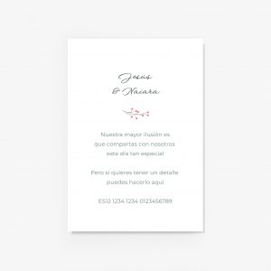 Tarjeta número de cuenta Jara