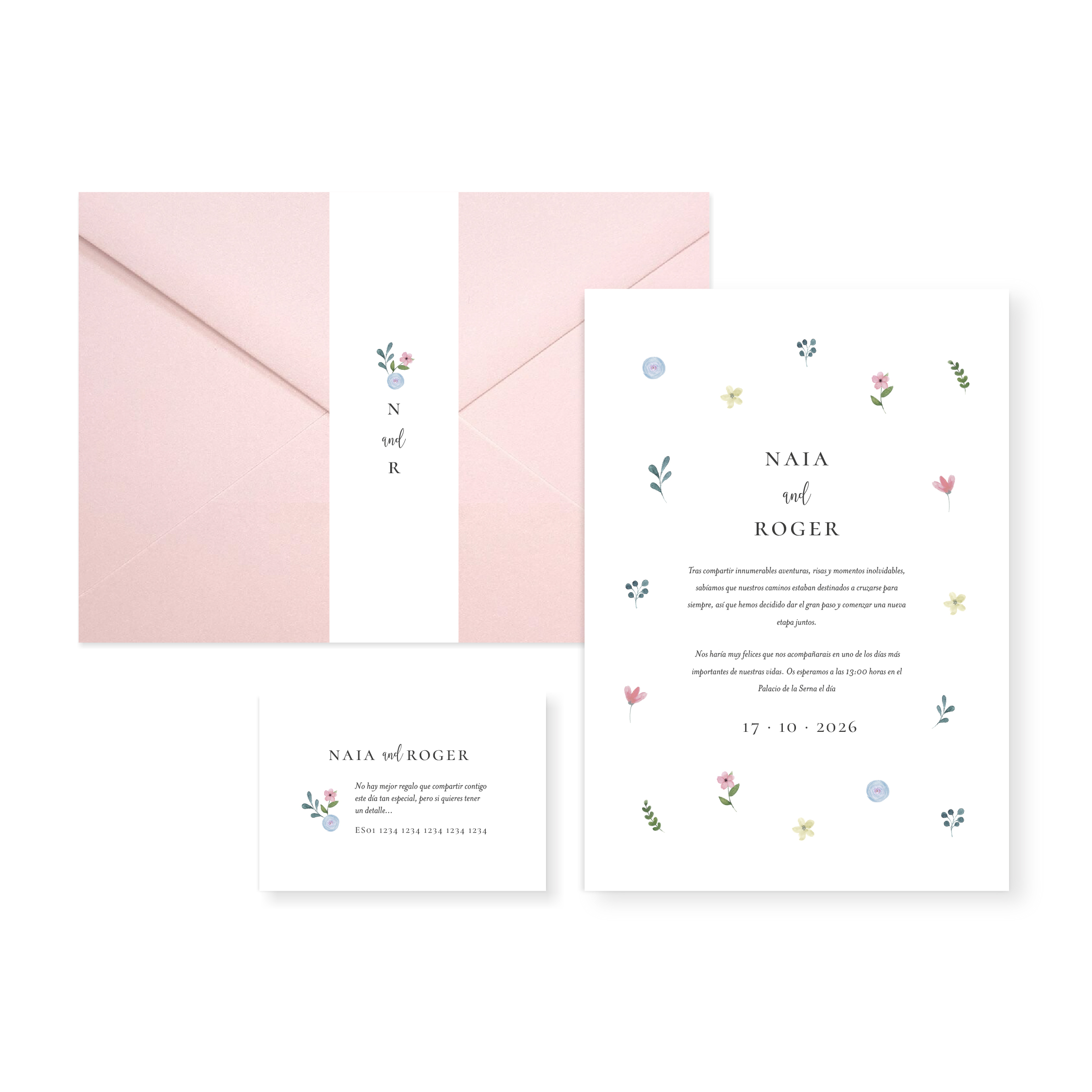 Invitación de boda Nerea_sobre cerrado Nude